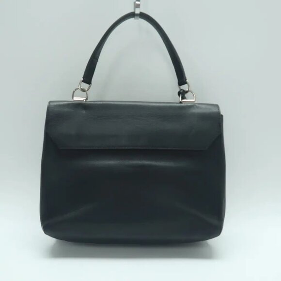 Louis Vuitton Lockme Black Leather Satchel 1126-042325 - Picture 2 of 12